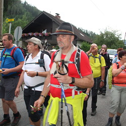 Empfang beim Waitschacher Kreuz